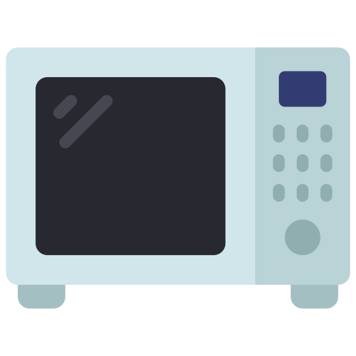 Microwave Juicy Fish Flat icon