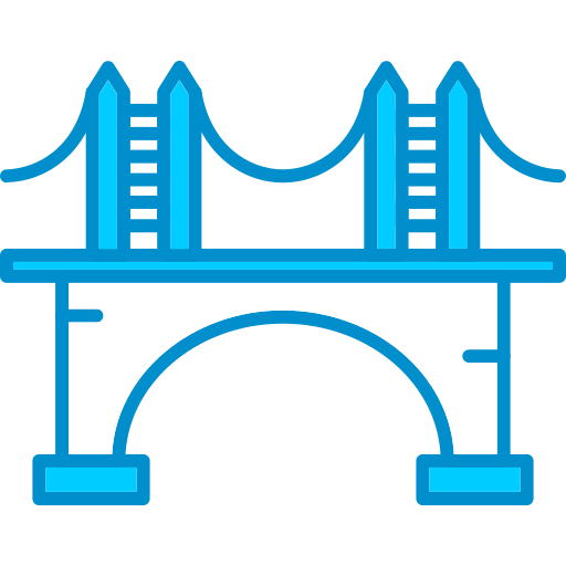 pont Icône gratuit pont Icône gratuit