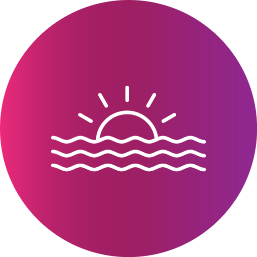 Sunset Generic Flat Gradient icon