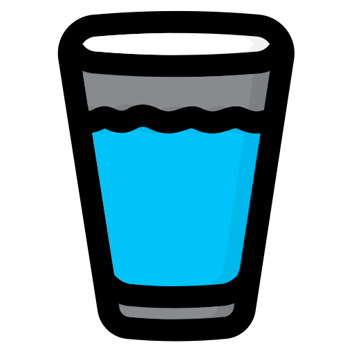 Water Glass Color icon PNG and SVG Vector Free Download