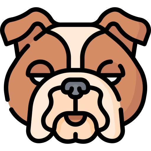 buldog icono gratis