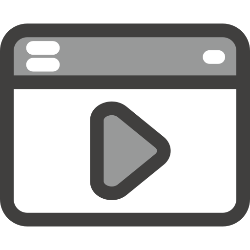 reproductor multimedia icono gratis