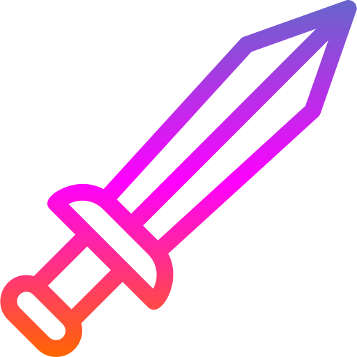 Sword Generic Gradient icon