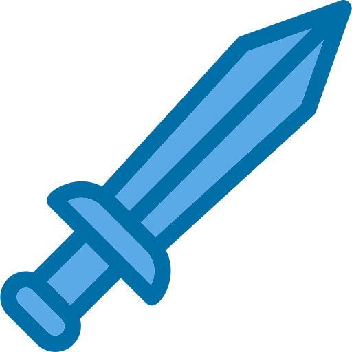 Sword Generic Blue icon