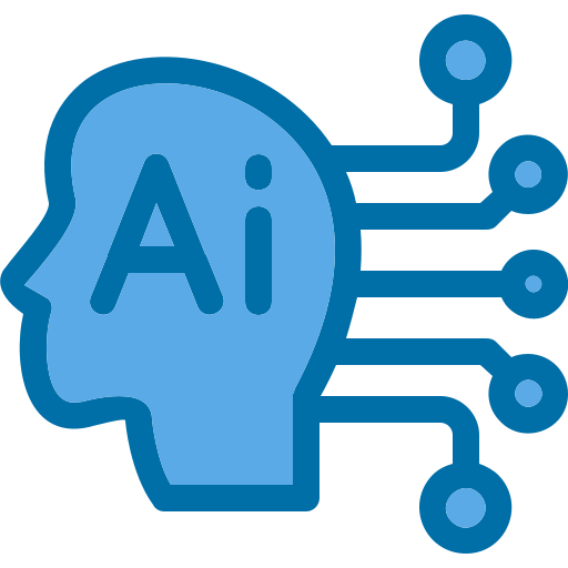 Artificial Generic Blue icon