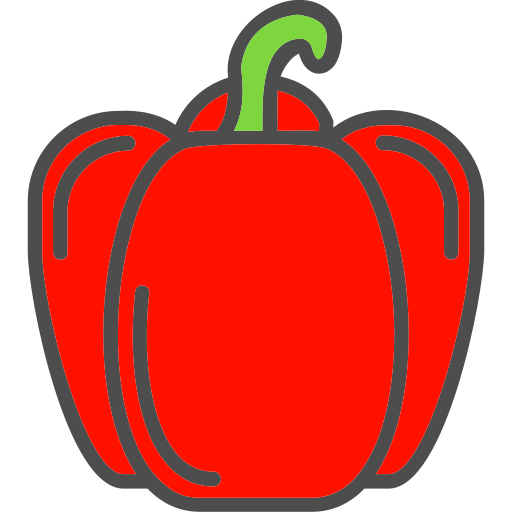 rote paprika kostenlos Icon rote paprika kostenlos Icon