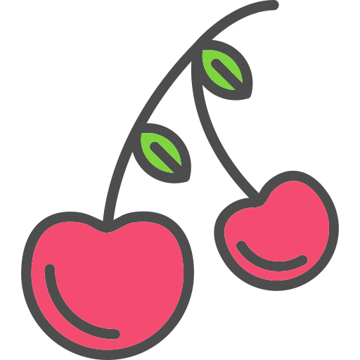 Cherry Generic Outline Color icon