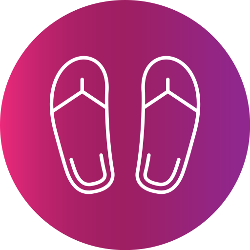 chanclas icono gratis