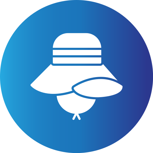 chapeau paméla Icône gratuit chapeau paméla Icône gratuit