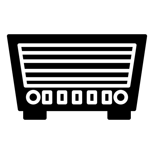 Old radio free icon