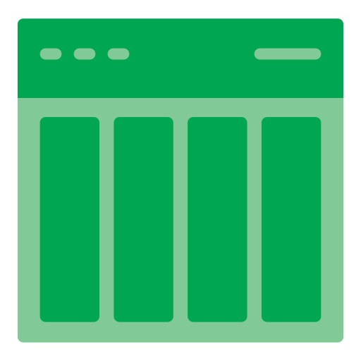 Layout Generic Flat icon