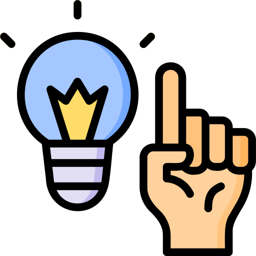 Finger up free icon
