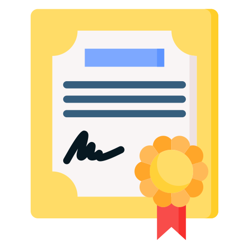 Certificate Generic Flat icon