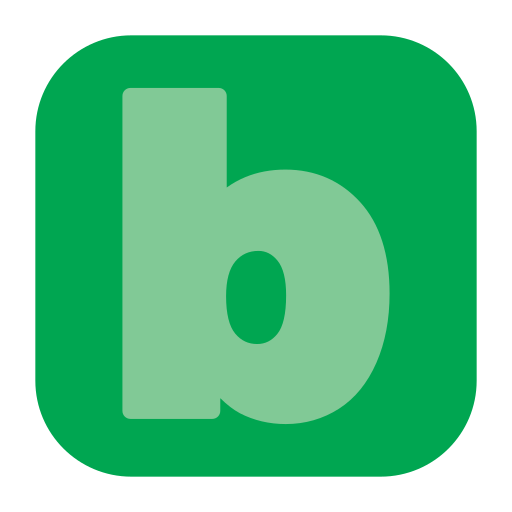 Green letter b icon - Free green letter icons