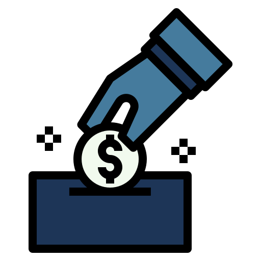 donación icono gratis