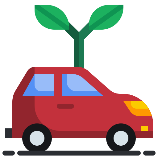 Eco car Generic Flat icon