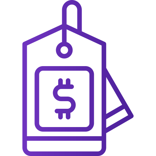 etiqueta de precio icono gratis