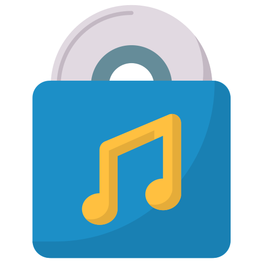 disque musical Icône gratuit disque musical Icône gratuit