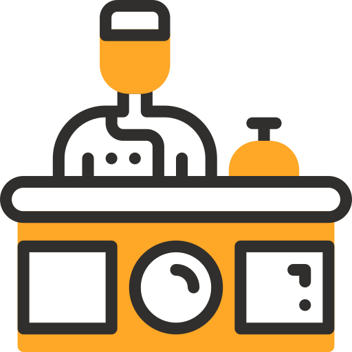 Receptionist free icon