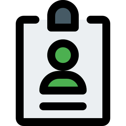 tarjeta de identificación icono gratis