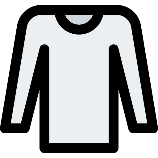 Shirt Pixel Perfect Lineal Color icon