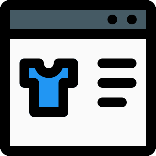 tienda online icono gratis