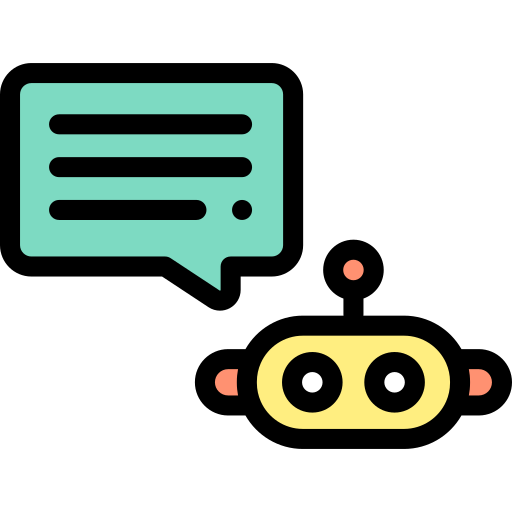 bot conversacional icono gratis