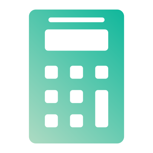 Calculator Generic Flat Gradient icon