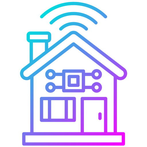 casa inteligente icono gratis