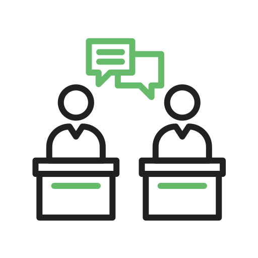 Debate free icon Debate free icon