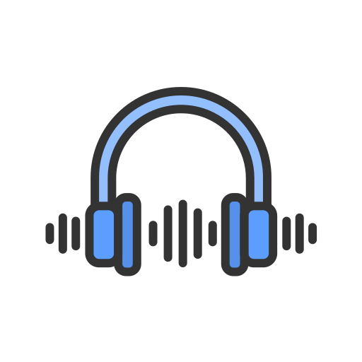 Headphone Generic Outline Color icon