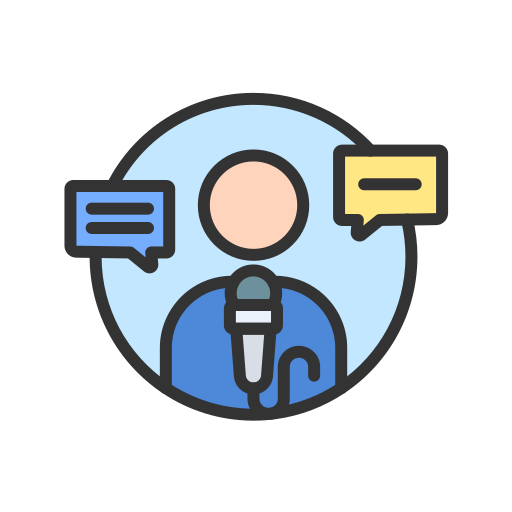 Journalist Free Professions And Jobs Icons 8233