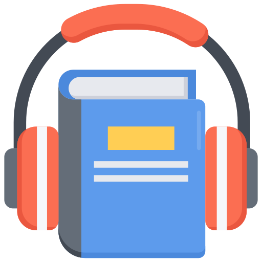 Audiobook - free icon