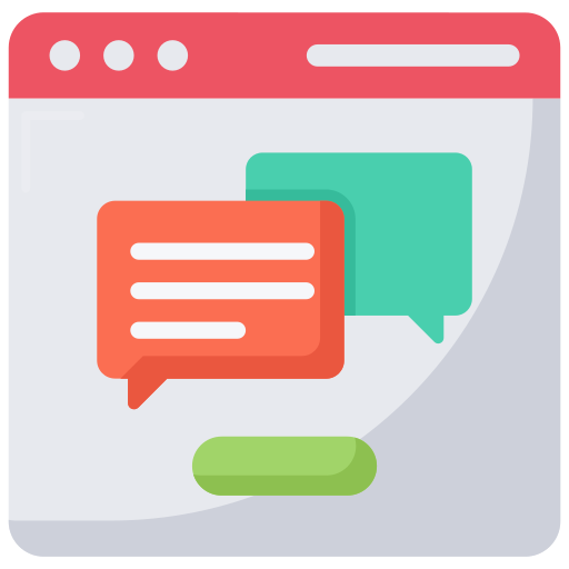 Online chat Generic Flat icon