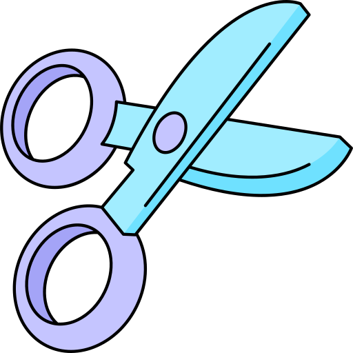 Scissors Generic Thin Outline Color icon