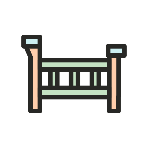 Детская кроватка бесплатно иконка