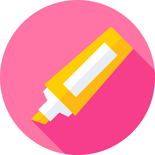 Highlighter free icon