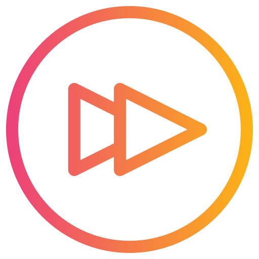 avance rápido icono gratis
