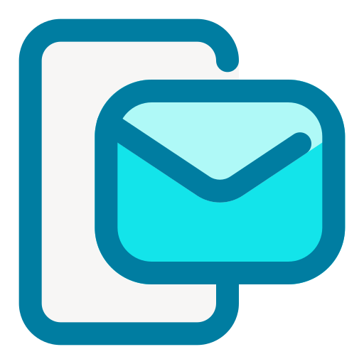 Mail Generic Blue icon