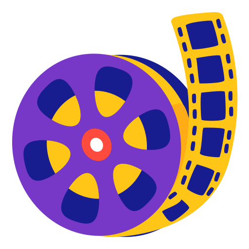 rollo de película gratis sticker