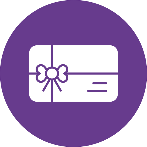 carte cadeau Icône gratuit