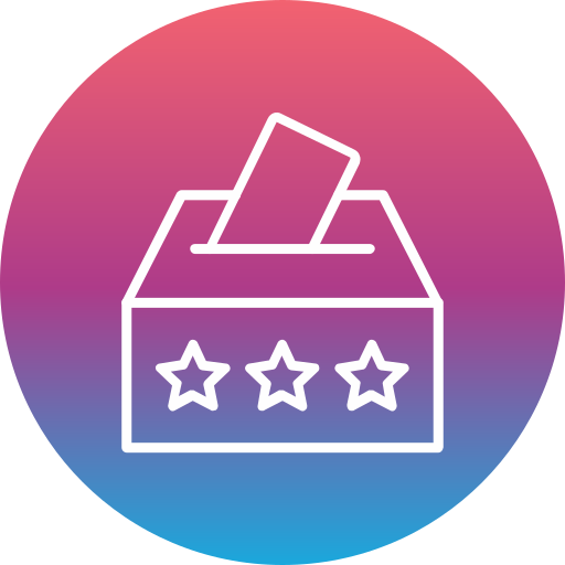 Voting booth free icon