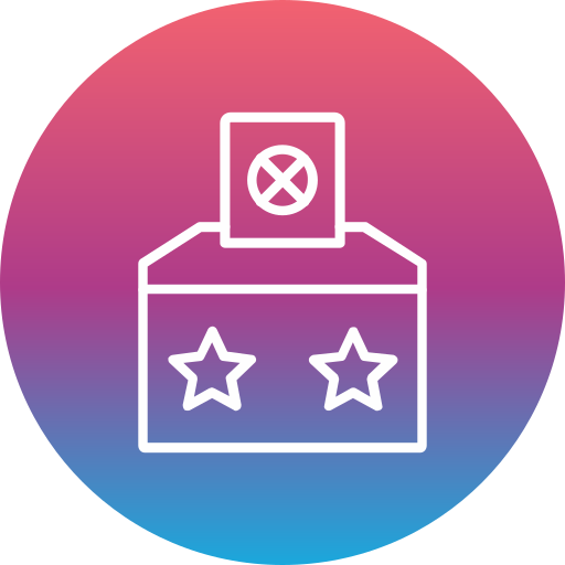 caja de votacion icono gratis