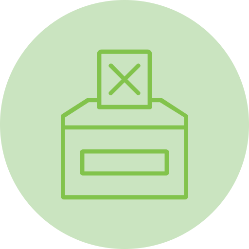 Vote no free icon