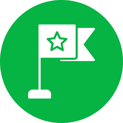 Waving flag free icon