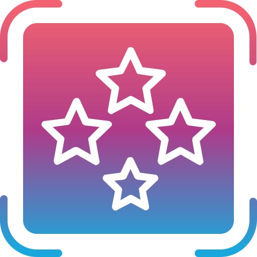 cuatro estrellas icono gratis