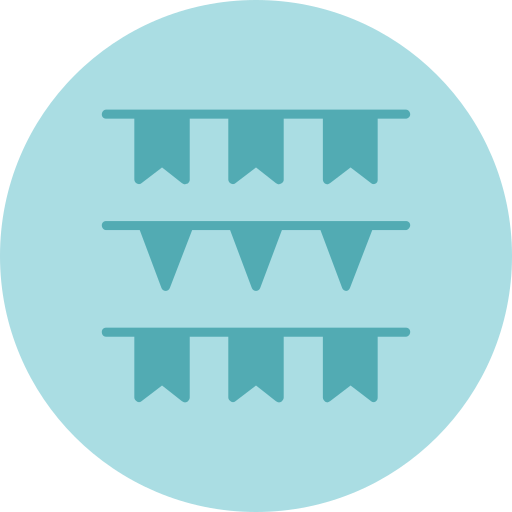 guirnaldas icono gratis