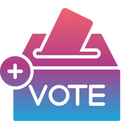 Vote Generic Flat Gradient icon