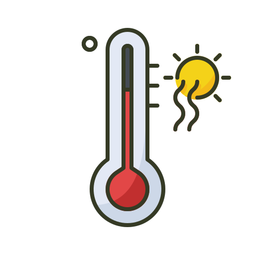 hohe temperatur kostenlos Icon hohe temperatur kostenlos Icon