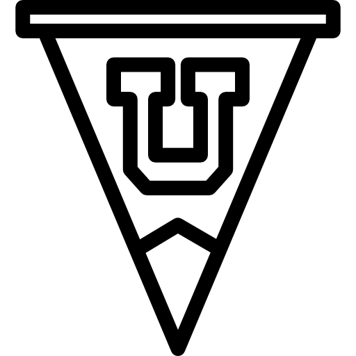 banderín de la universidad icono gratis